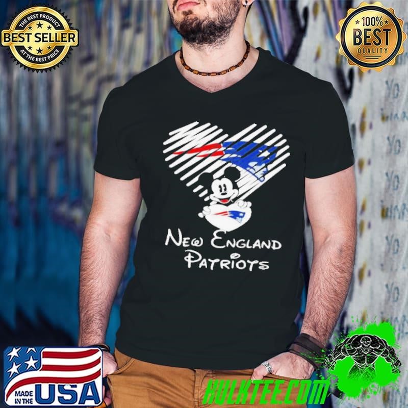 Mickey Mouse Love New England Patriots shirt