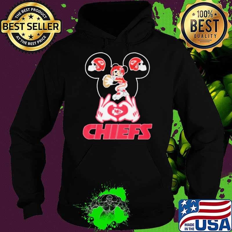 Mickey Mouse love Kanna City Chiefs 2021 Hoodie