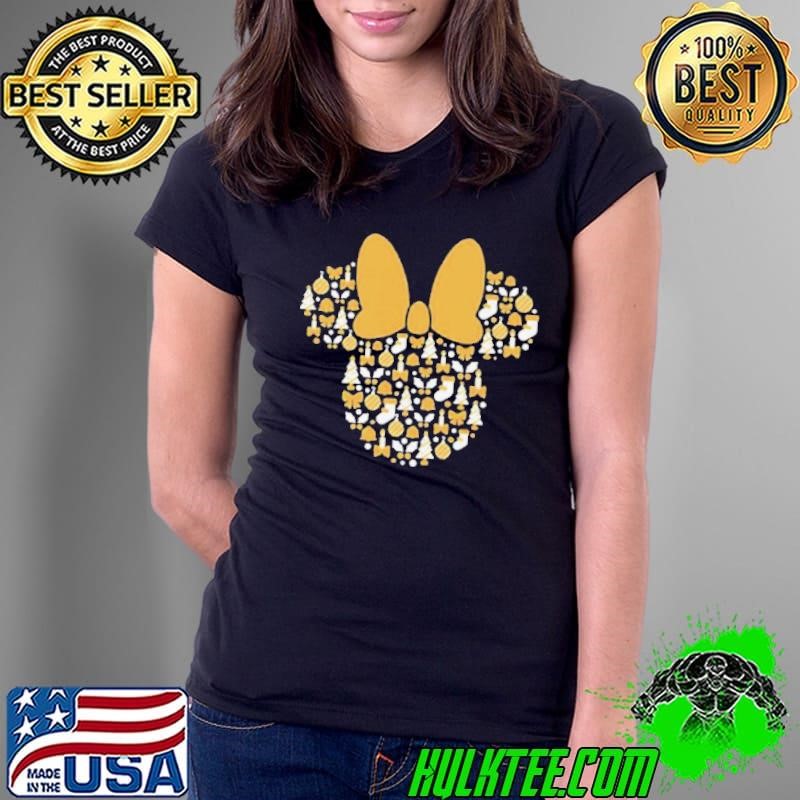 Minnie Mouse Icon Holiday Cheer Ladies Tee Minnie Mouse Icon Holiday Cheer Ladies Tee