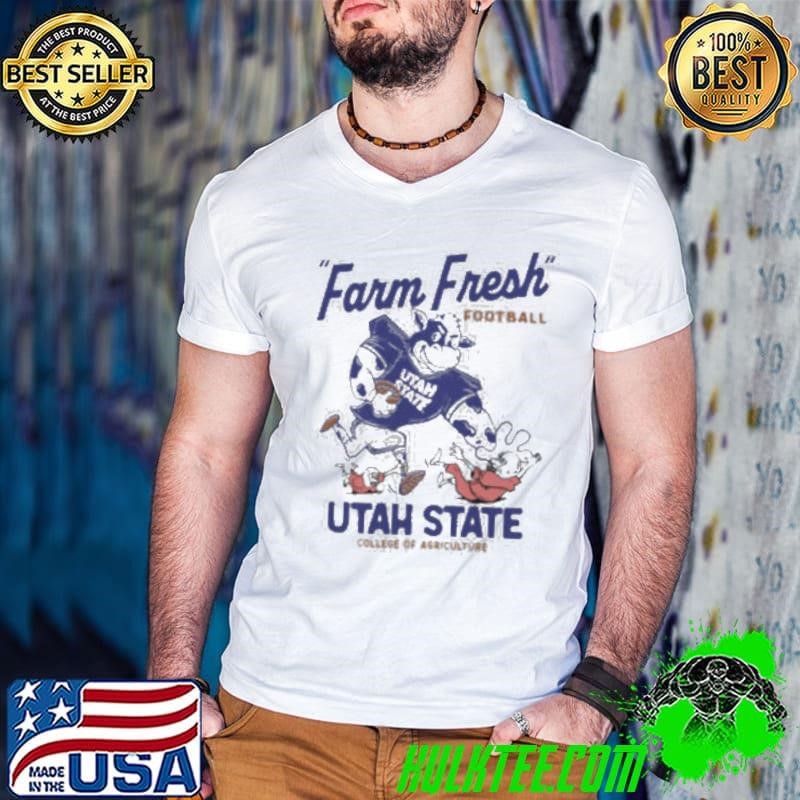 Mootah State Farm Fresh Football Utah State College Of Agriculture shirt