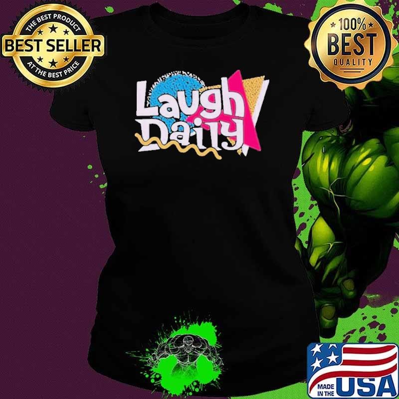 Morejstu merch jstu retro laugh daily shirt