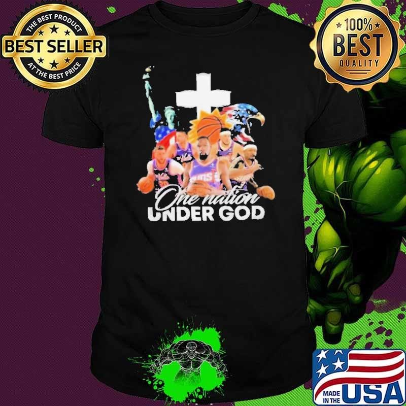 NBA Phoenix Suns One Nation Under God Vintage 2024 Shirt