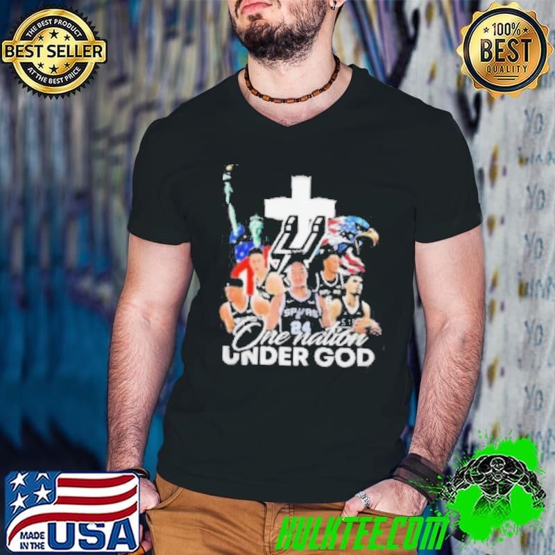 NBA San Antonio Spurs One Nation Under God Vintage 2024 Shirt