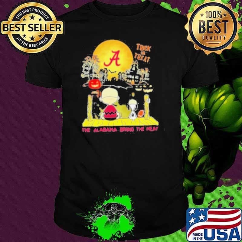 NCAA Alabama Crimson Tide Snoopy Bring The Heat 2024 Shirt