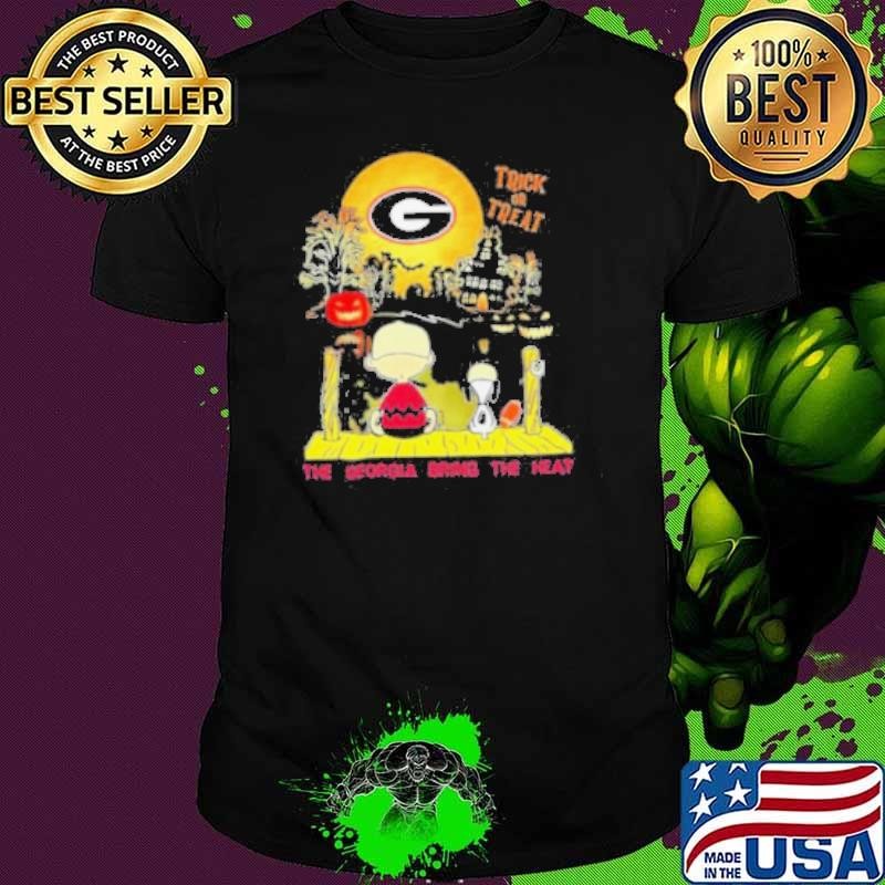 NCAA Georgia Bulldogs Snoopy Bring The Heat 2024 Shirt