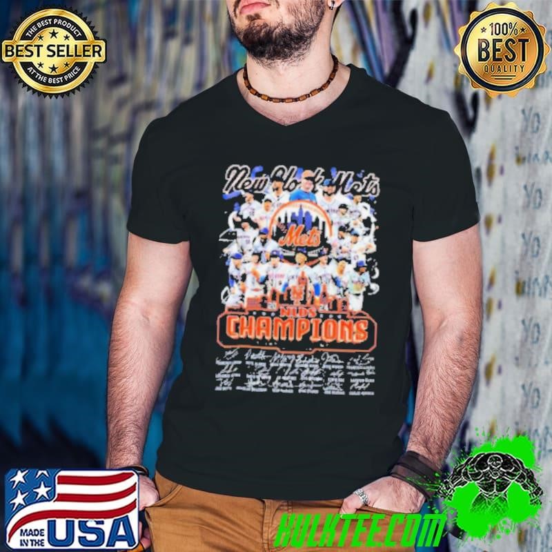New York Mets 2024 NLDS Champions Signatures Shirt