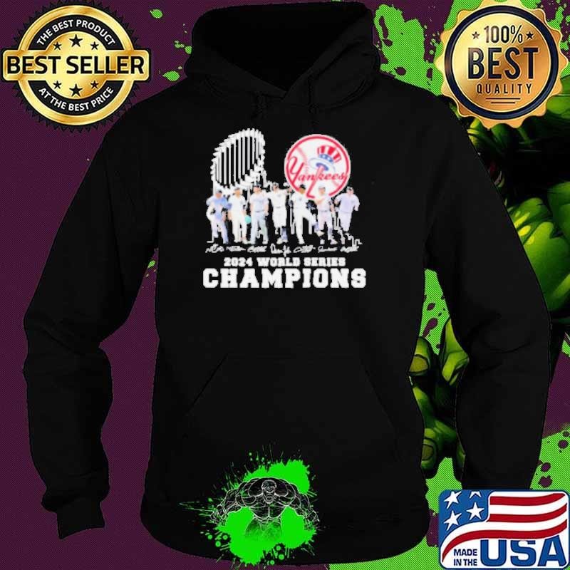 New York Yankees Friends Players 2024 World Series Champions Hoodie