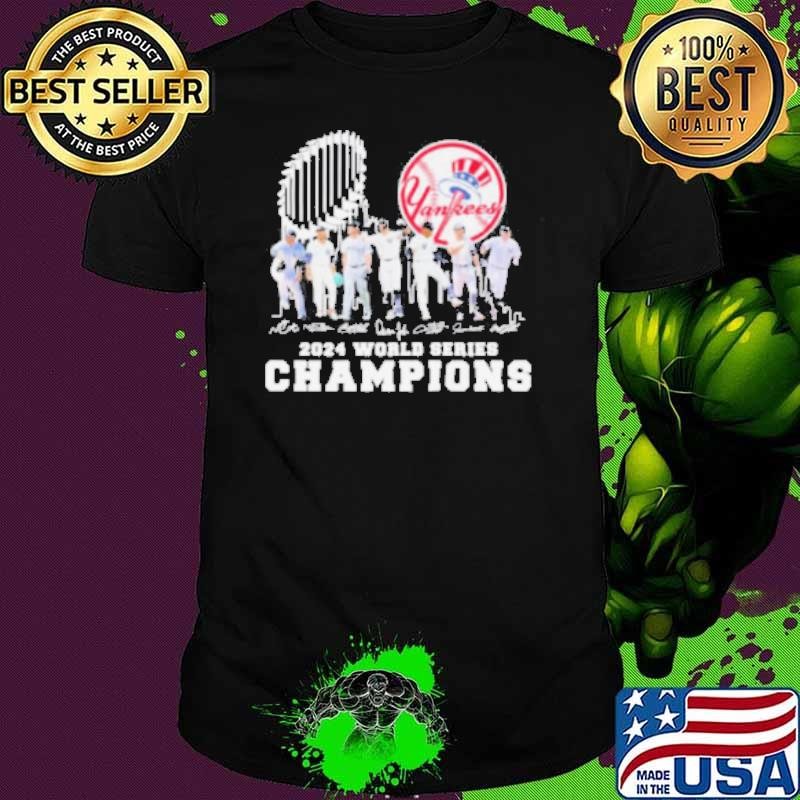 New York Yankees Friends Players 2024 World Series Champions Unisex
