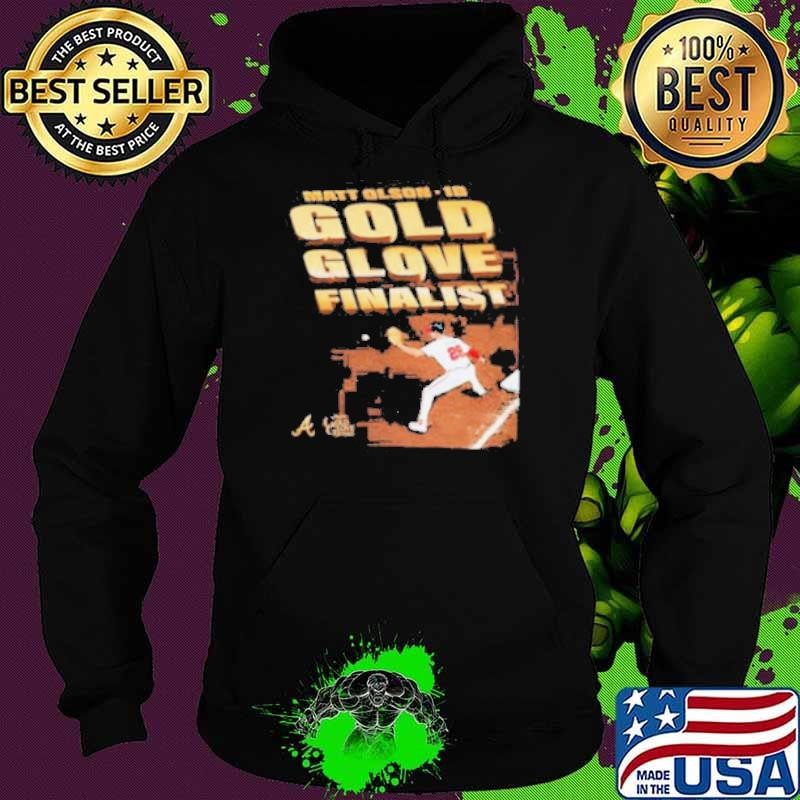Nice Matt Olson Atlanta Braves Gold Glove Award Finalist 2024 Hoodie