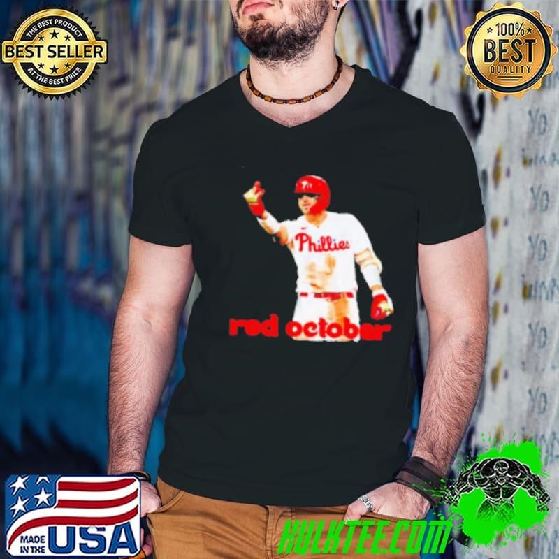 Nick Castellanos Red October Phillies Baseball Shirt