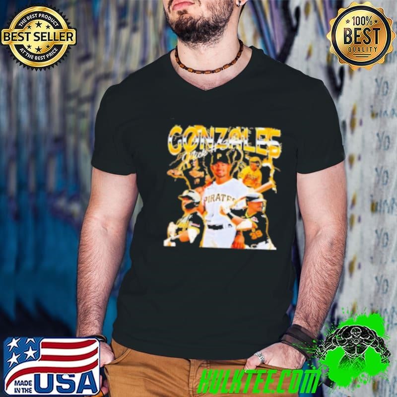 Nick Gonzales Pittsburgh Baseball Vintage 90S Bootleg Shirt