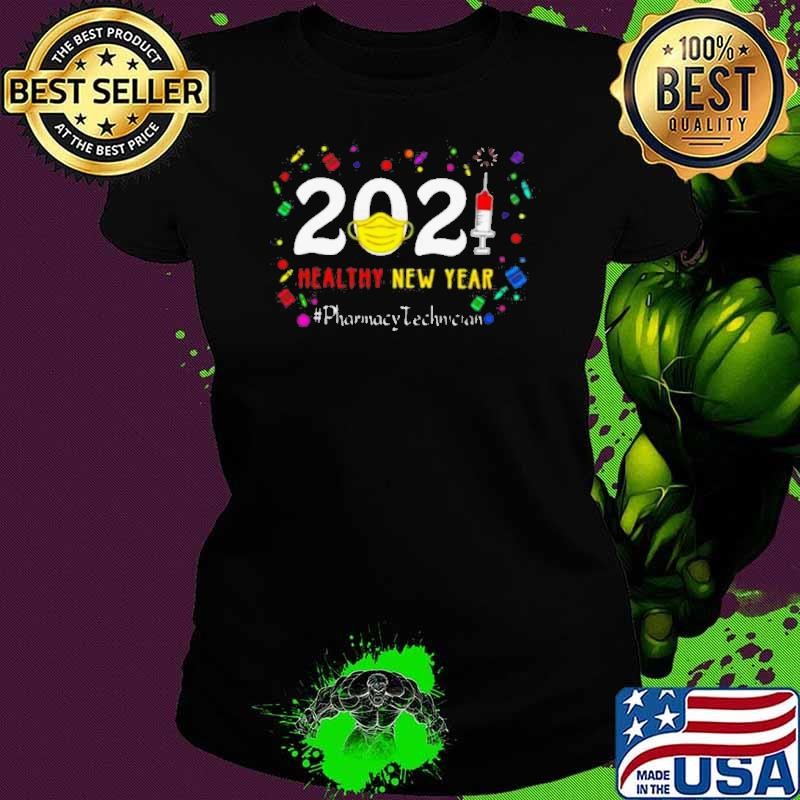 Nurse 2020 face mask healthy new year Pharmacy technician shirt