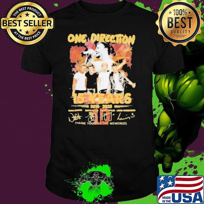 One Direction Liam Payne 15 Years 2010 2025 Thank You For The Memories Shirt