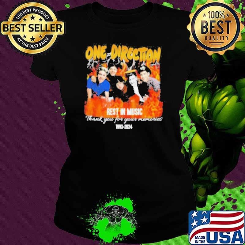 One Direction Liam Payne Rest In Music 1933 2024 Ladies tee