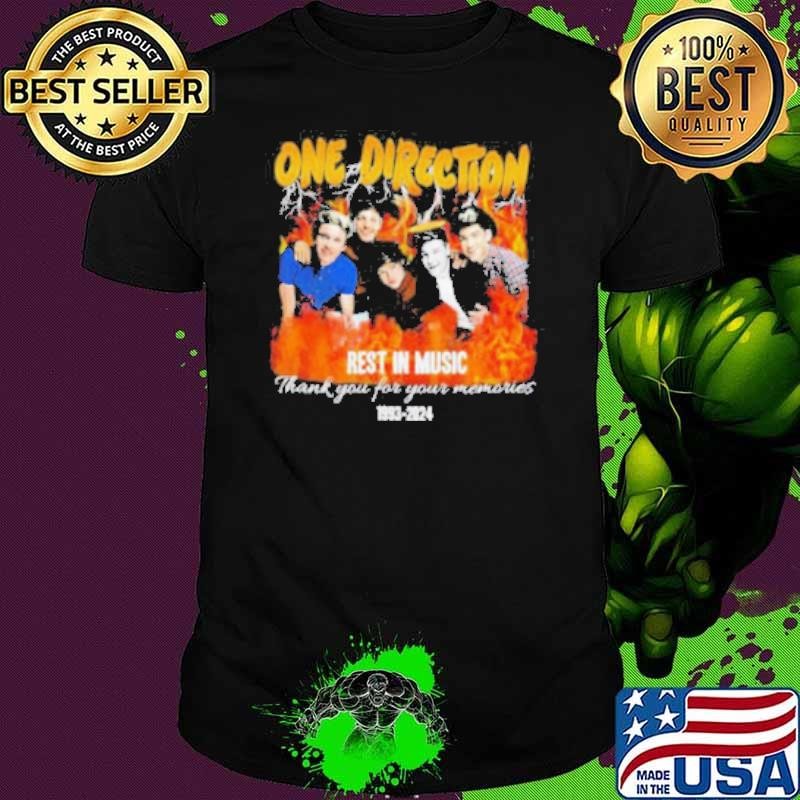 One Direction Liam Payne Rest In Music 1933 2024 Shirt