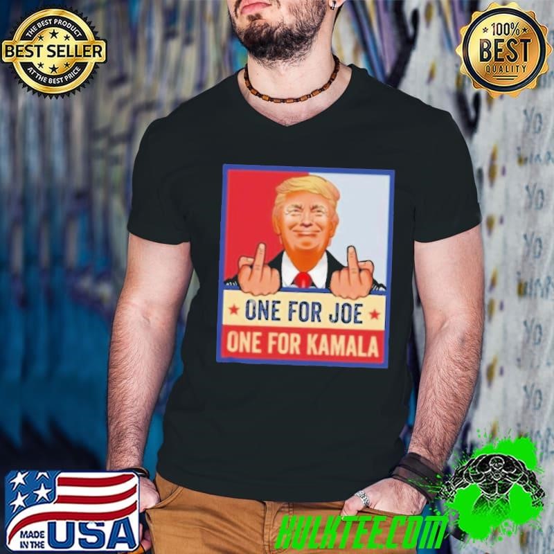 One For Joe Biden One For Kamala Harris Guys V Neck