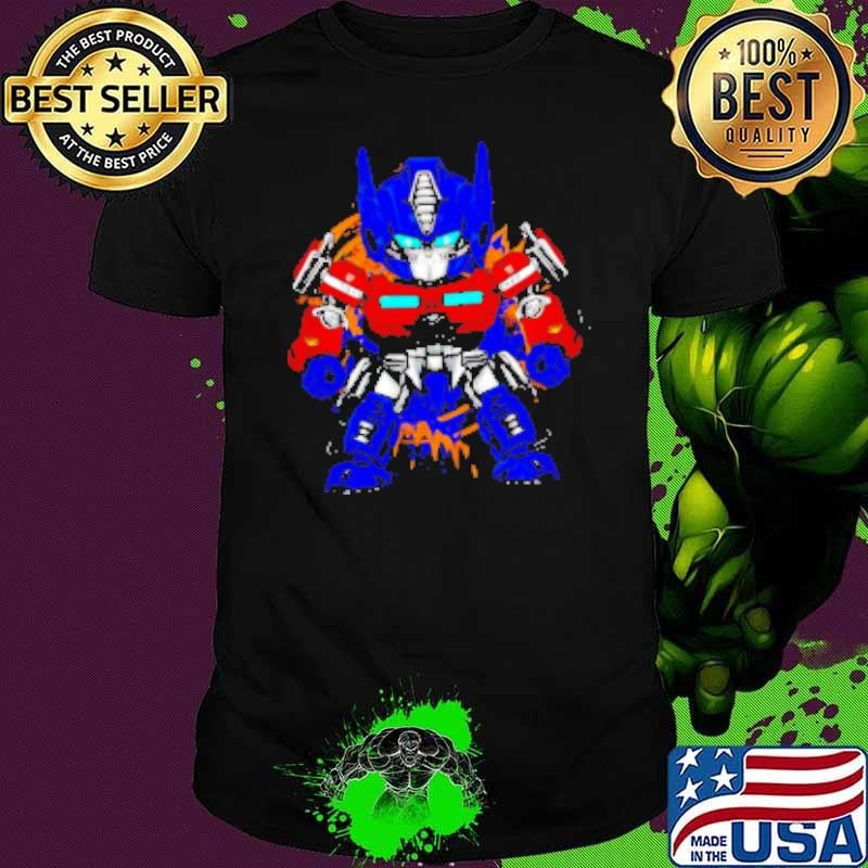 Optimus Prime Transformers Chibi Optimus retro Shirt