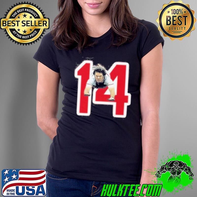 Original Hit King Pete Rose #14 Rip 2024 Ladies Tee