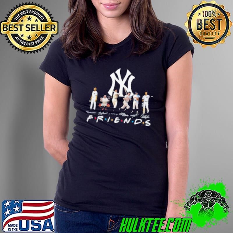 Original New York Yankees Legends Rivera, Berra, DiMaggio, Mantle, Ford, Jeter Friends Signatures shirt