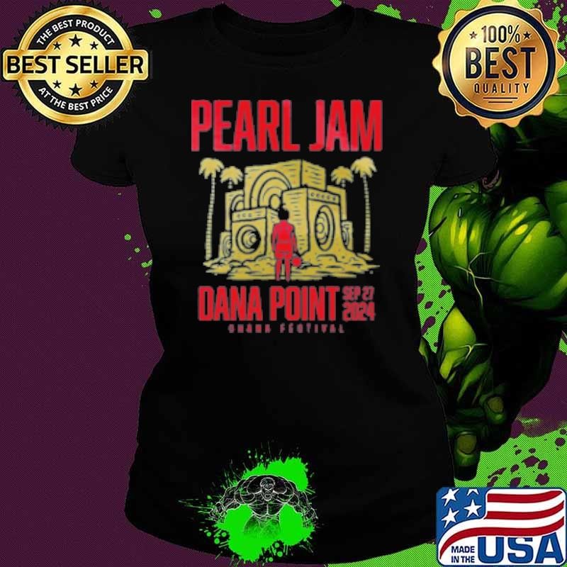Pearl Jam Tour Dana Point September 27 2024 Event Shirt