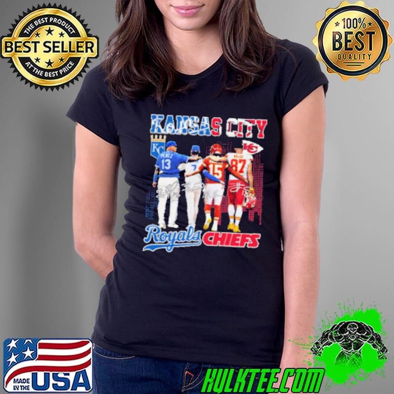Perez Witt Jr Mahomes Kelce Royals Chiefs Shirt