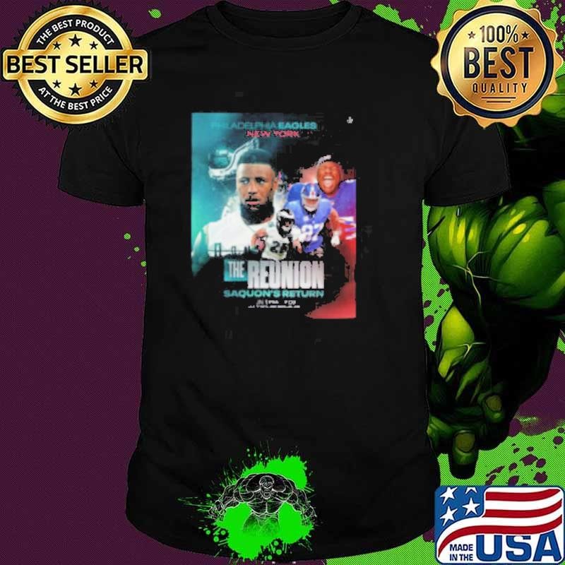 Philadelphia Eagles vs. New York Giants The Reunion Saquon Return 2024 shirt