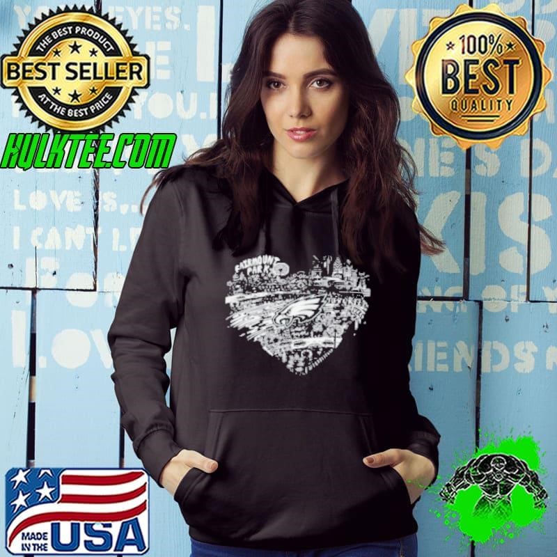 Philippine Eagle Heart Patterns Sports 2024 Hoodie