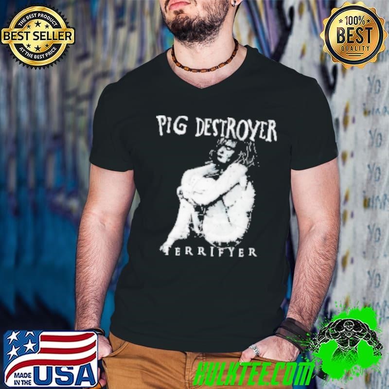 Pig Destroyer Terrifyer Ladies Cropped Shirt