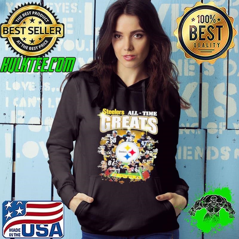 Pittsburgh Steelers All Time Greats Signatures Hoodie
