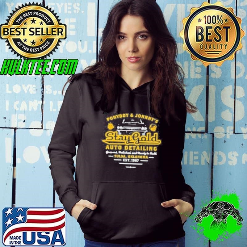 Ponyboy And Johnny'S Stay Gold Auto Detailing Est 1967 Shirt