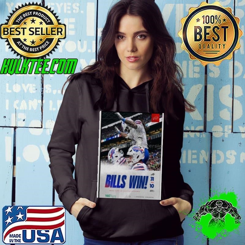 Poster Bills Win Week Eight At Seattle Seahawks 2024 Hoodie