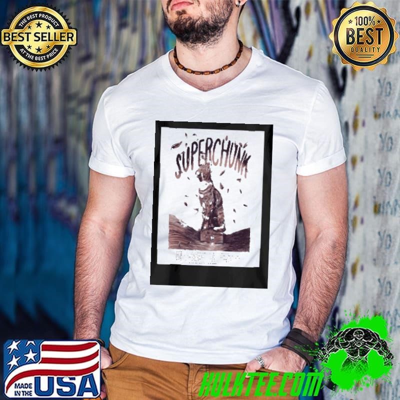 Poster Superchunk America October Tour 2024 t shirt