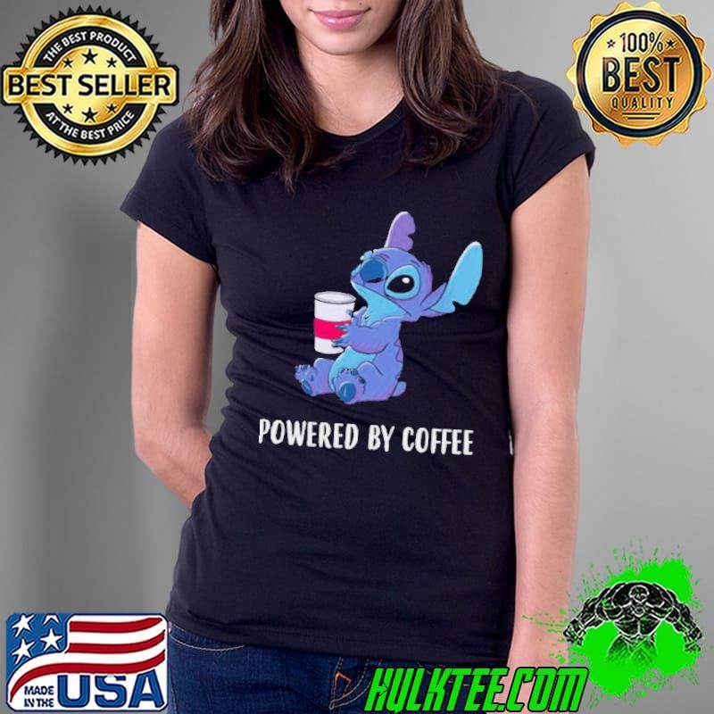 Powered By Coffee Stitch shirt