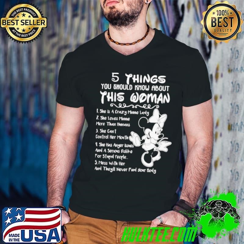 Premium Mickey 5 things you should know about this woman shirt