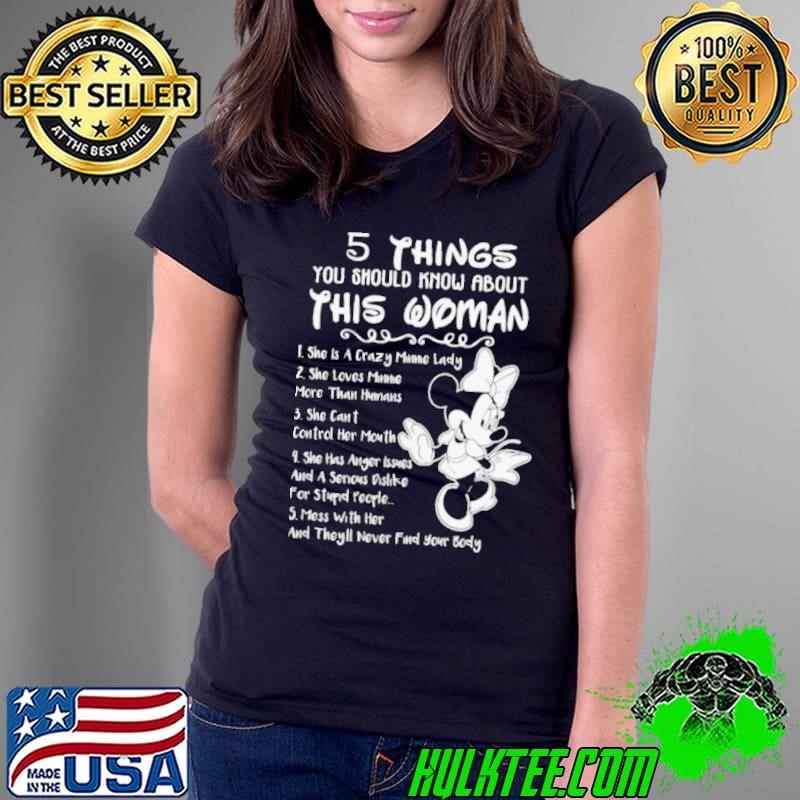 Premium Mickey 5 things you should know about this woman Ladies Tee