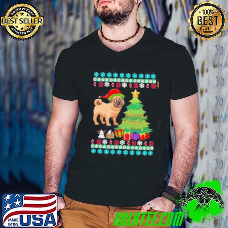 Pug ugly Christmas shirt