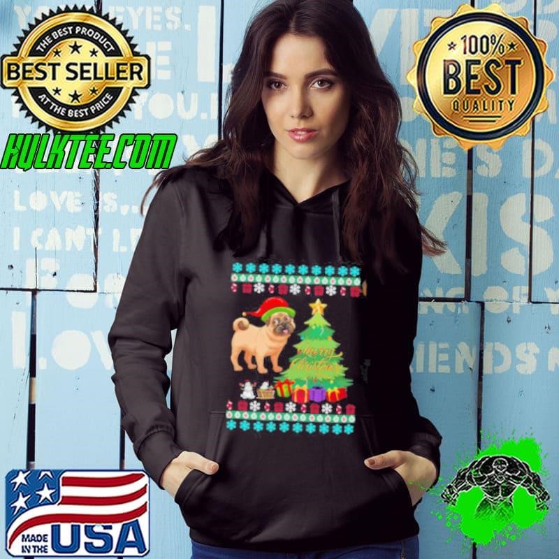 Pug ugly Christmas Hoodie