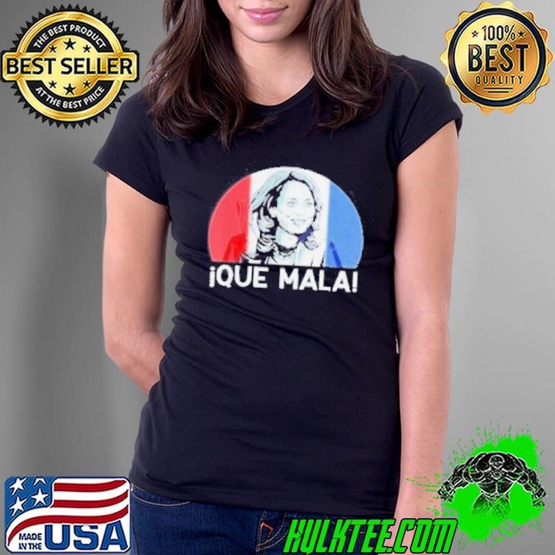 Que Mala Harris Latinos For Trump Ladies Tee