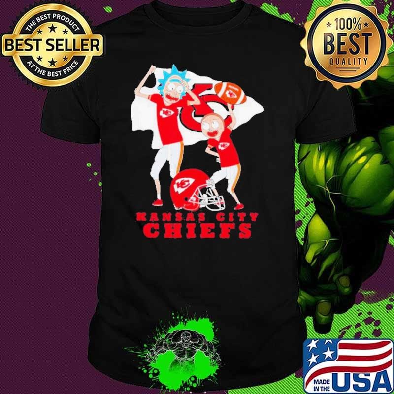 Rick and Morty Kansas City Chiefs shirt