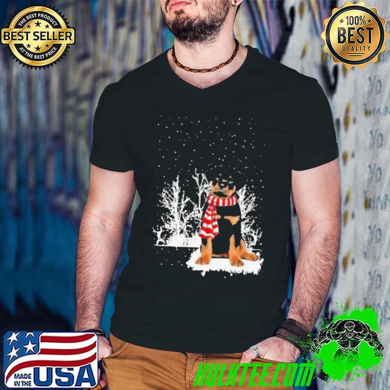 Rottweiler Merry Christmas shirt