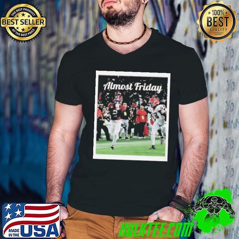 Ryan Williams Alabama Crimson Tide Football Almost Friday Graphic Shirt
