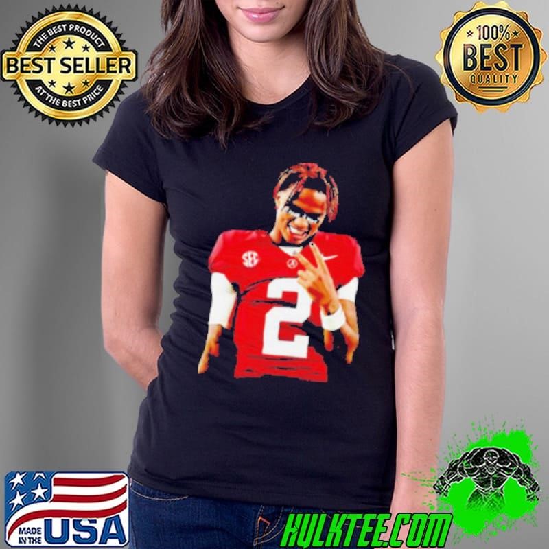 Ryan Williams V2 Alabama Crimson Tide Ladies Tee Ryan Williams V2 Alabama Crimson Tide Ladies Tee