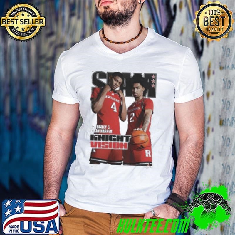 SLAM Cover Ace Bailey Dylan Harper Rutgers knight vision shirt
