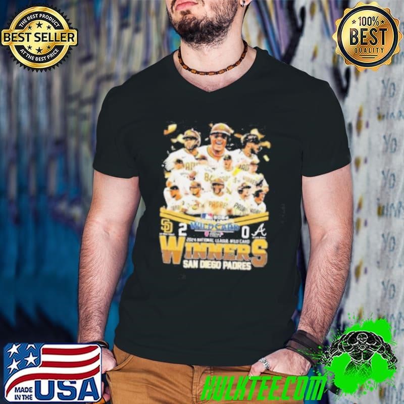San Diego Padres 2024 National League Wild Card Winner shirt