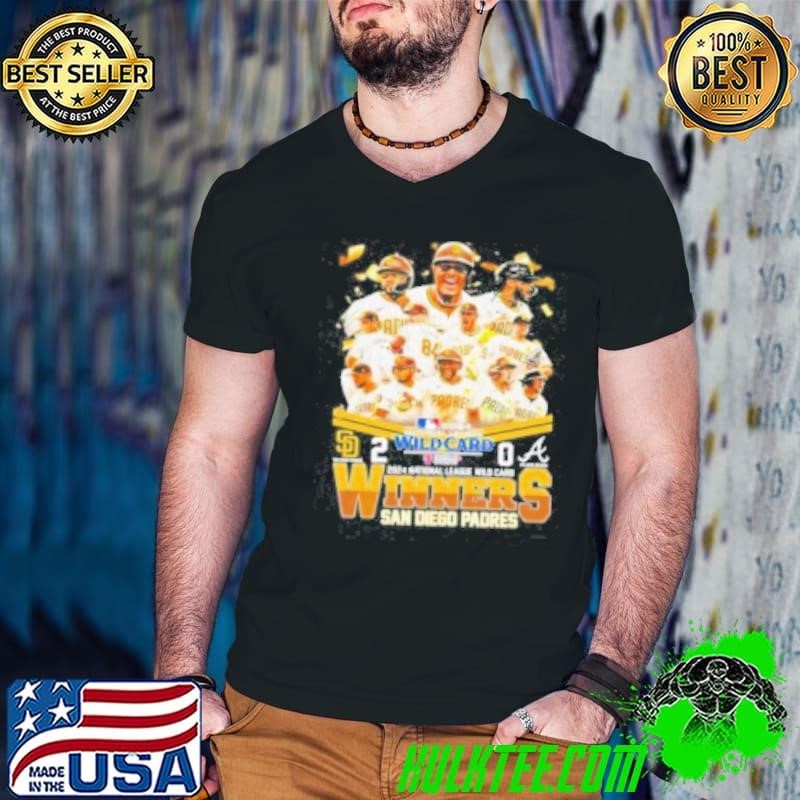 San Diego Padres 2024 National League Wild Card Winners Shirt