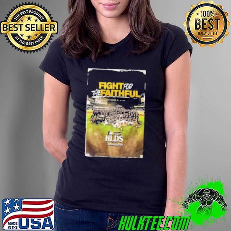 San Diego Padres Fight For The Faithful Team Photo NLDS MLB On October 2 2024 shirt