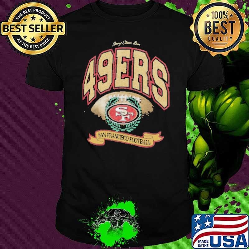 San Francisco 49ers Stoney Clover Lane x ’47 Black Glitter Rocker Retro Tubular Shirt