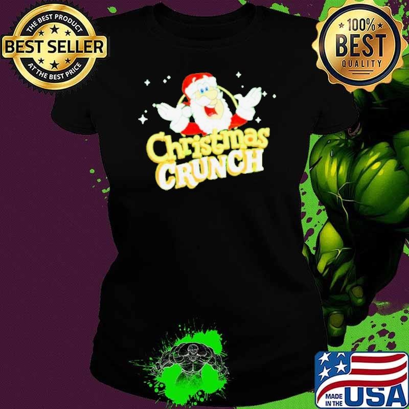 Santa Claus Christmas Crunch Ladies tee