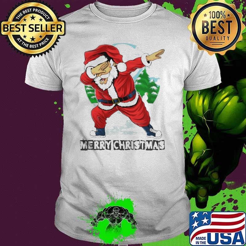 Santa Claus Dabbing Dance Cute Santa Claus Dancing shirt