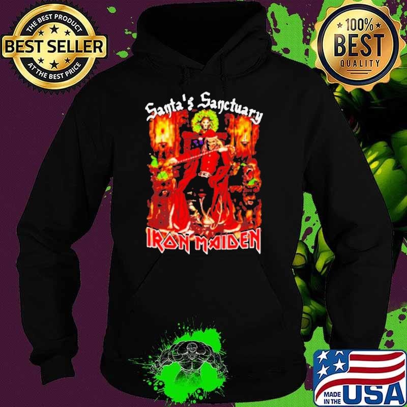 Santas Sanctuary Iron Maiden Hoodie